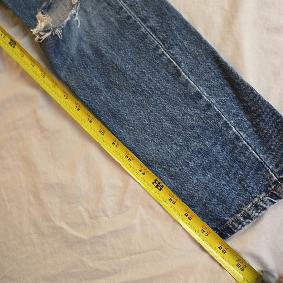 Levi's Premium 501 S Skinny Jeans 26W 28L - Picture 4 of 9